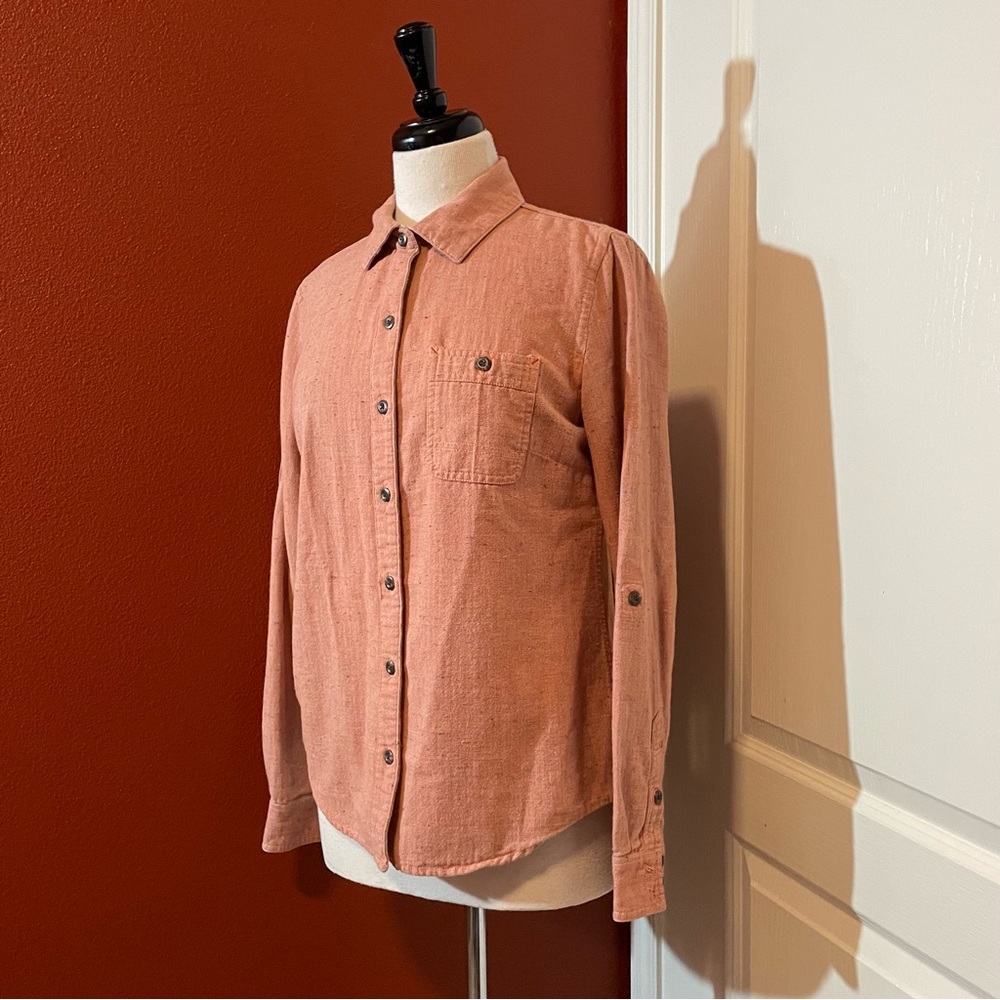 Dovetail Workwear Women’s The Givens Paprika Long Sleeve Button Down Workshirt